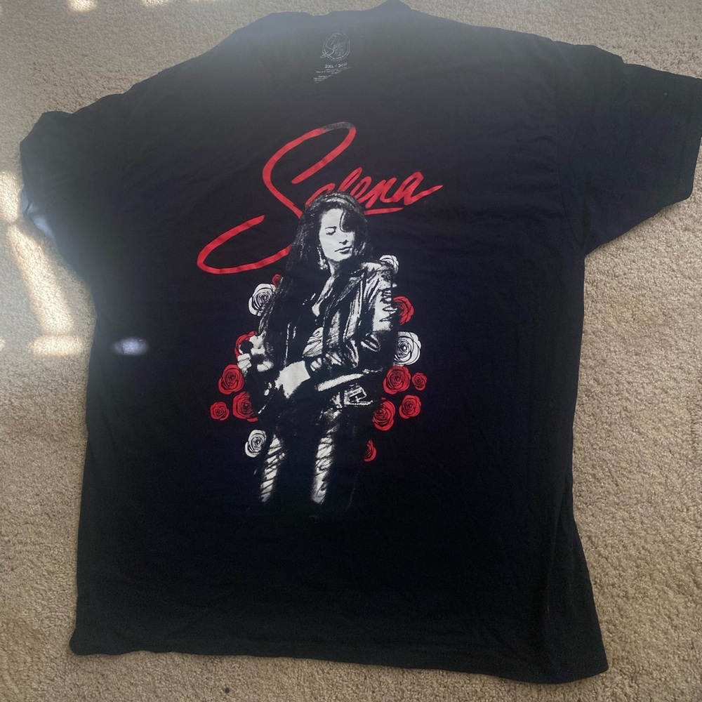 Selena merchandise black t shirt